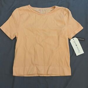 Eye Candy Peach Seamless Shirt